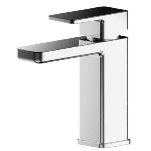 Nuie Mono Basin Mixer With Push Button Waste WIN305