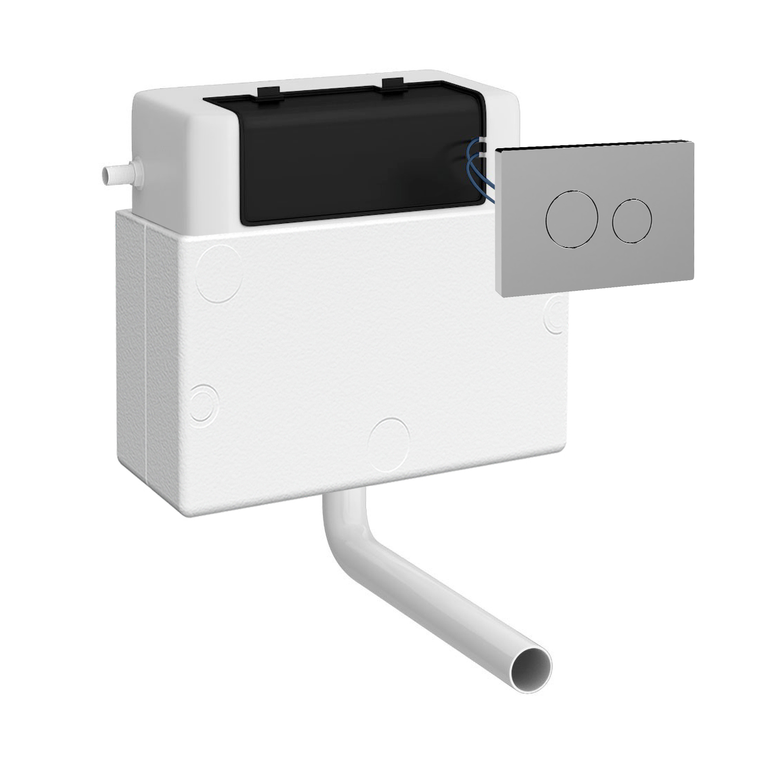 Nuie Pneumatic Dual Flush Universal Access Concealed Cistern XTY011M01