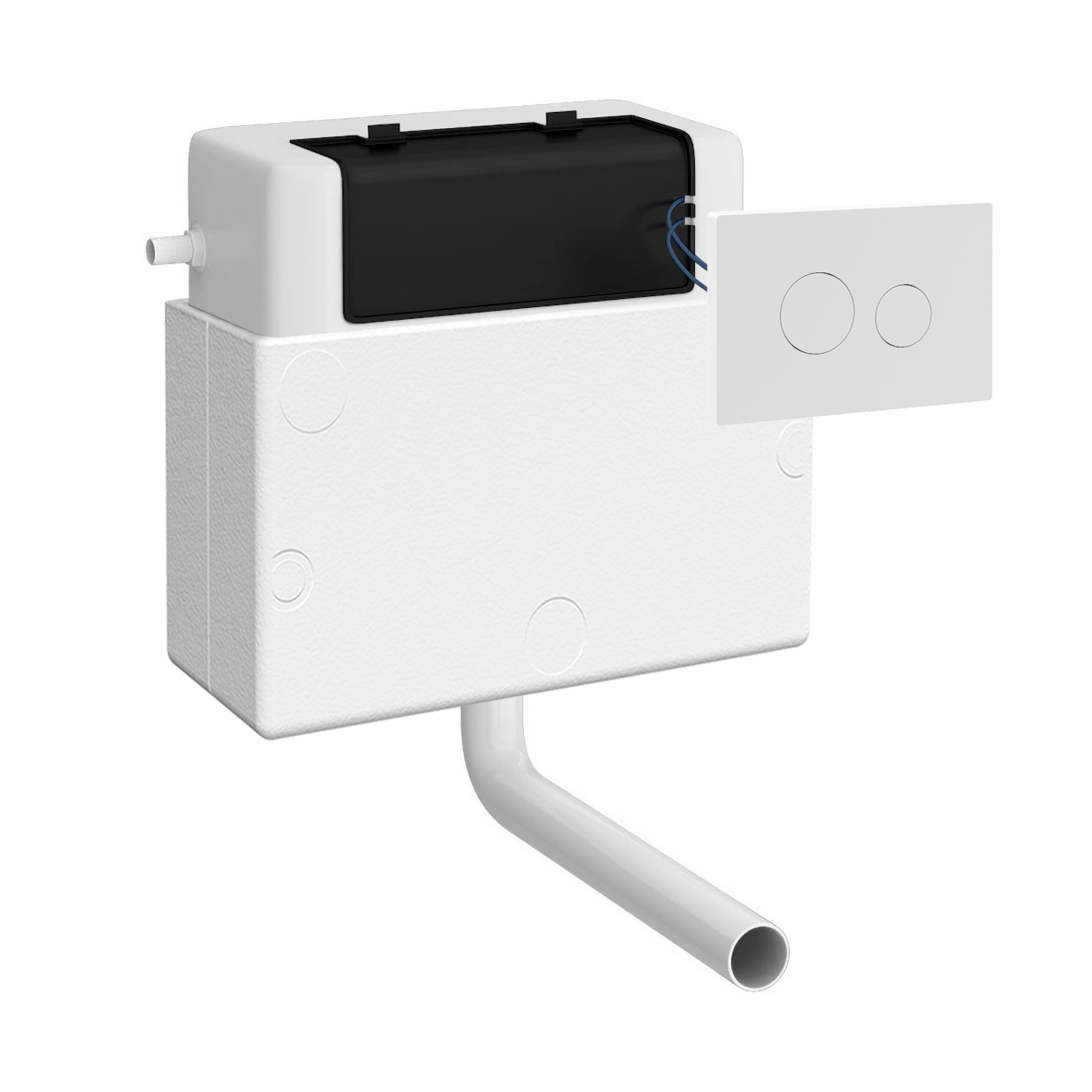 Nuie Pneumatic Dual Flush Universal Access Concealed Cistern XTY011M06
