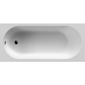 Nuie Round Straight Bath 1675 x 700mm NBA308