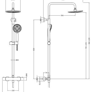 Nuie-Round-Thermostatic-Bar-Valve-Shower-Kit-JTY775-3