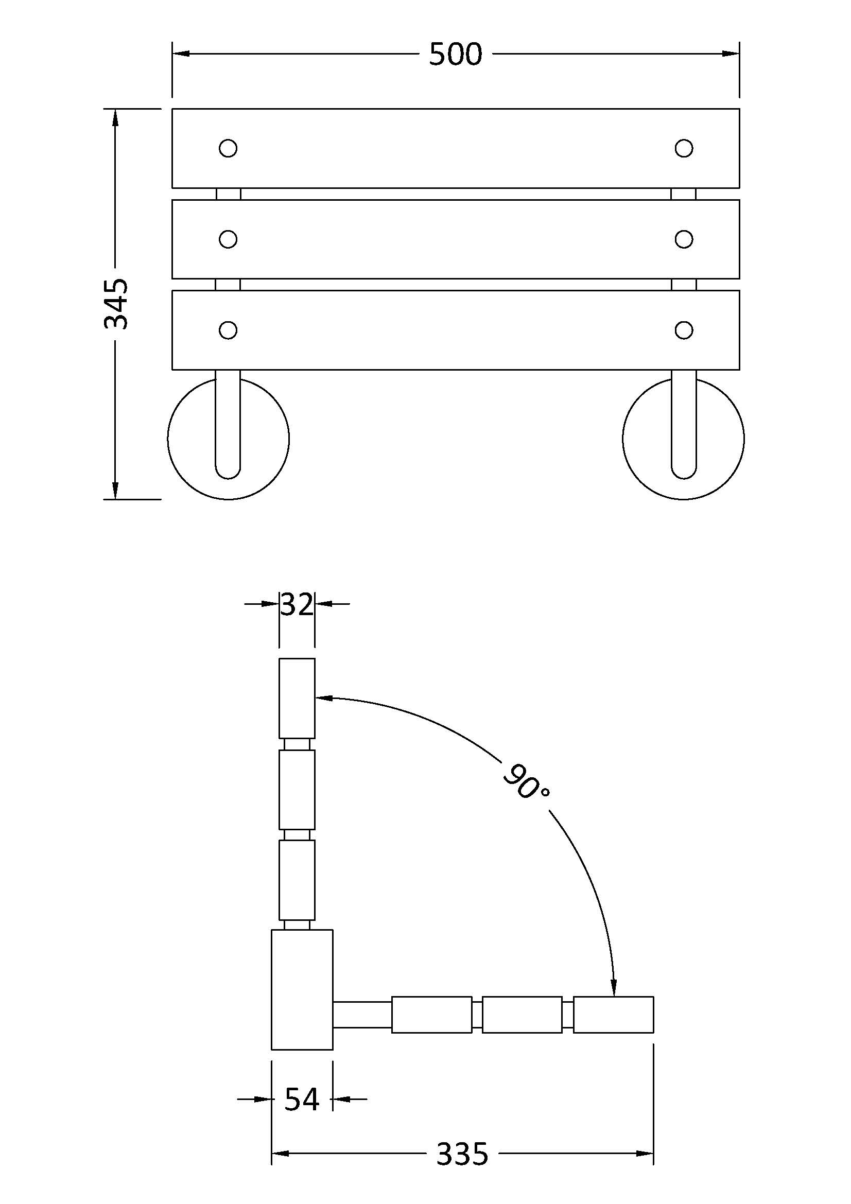 Nuie Shower Seat LA371 - Image 2