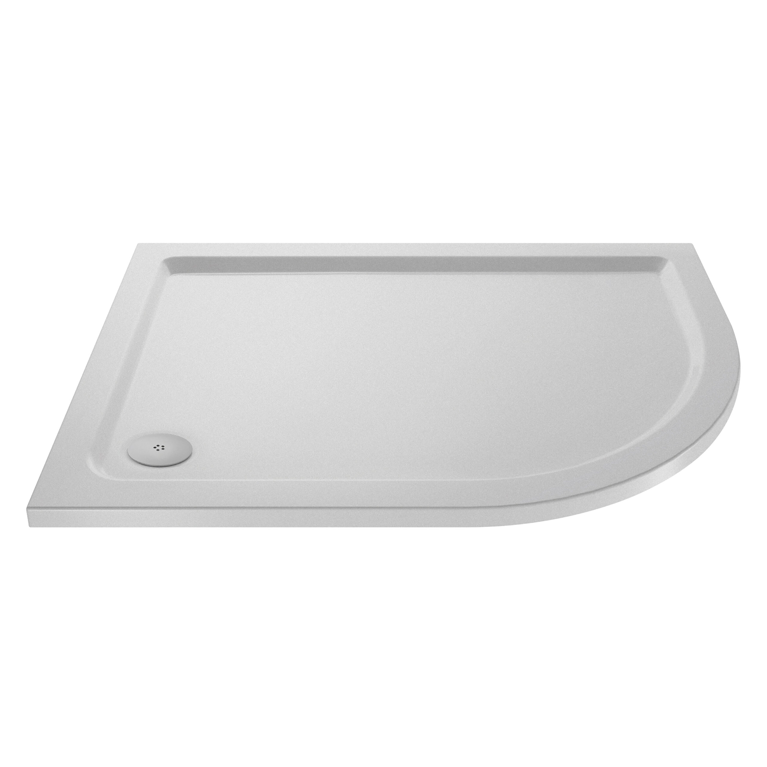 Nuie Slip Resistant Offset Quadrant Shower Tray RH 1000 x 800mm NSR109