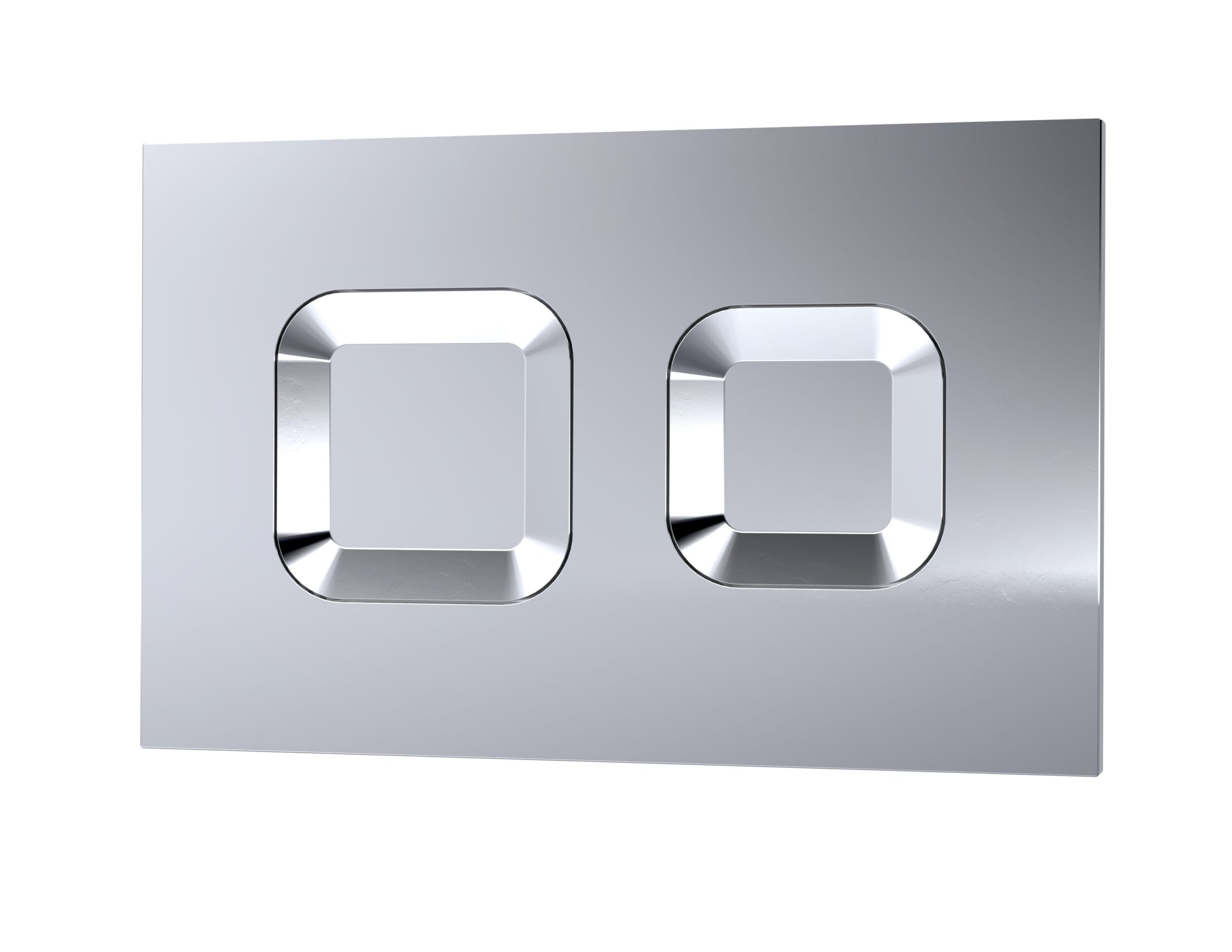 Nuie Square Dual Flush Push Button XTY009PS