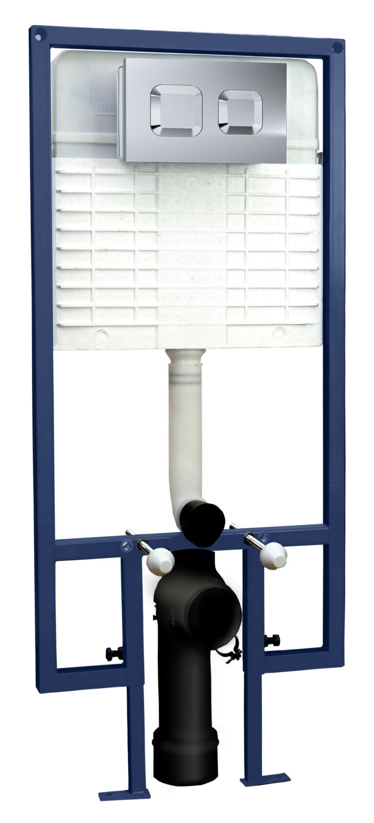 Nuie Square Dual Flush Push Button XTY009S