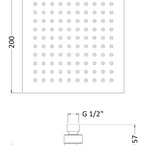 Nuie-Square-LED-Fixed-Head-STY070-3