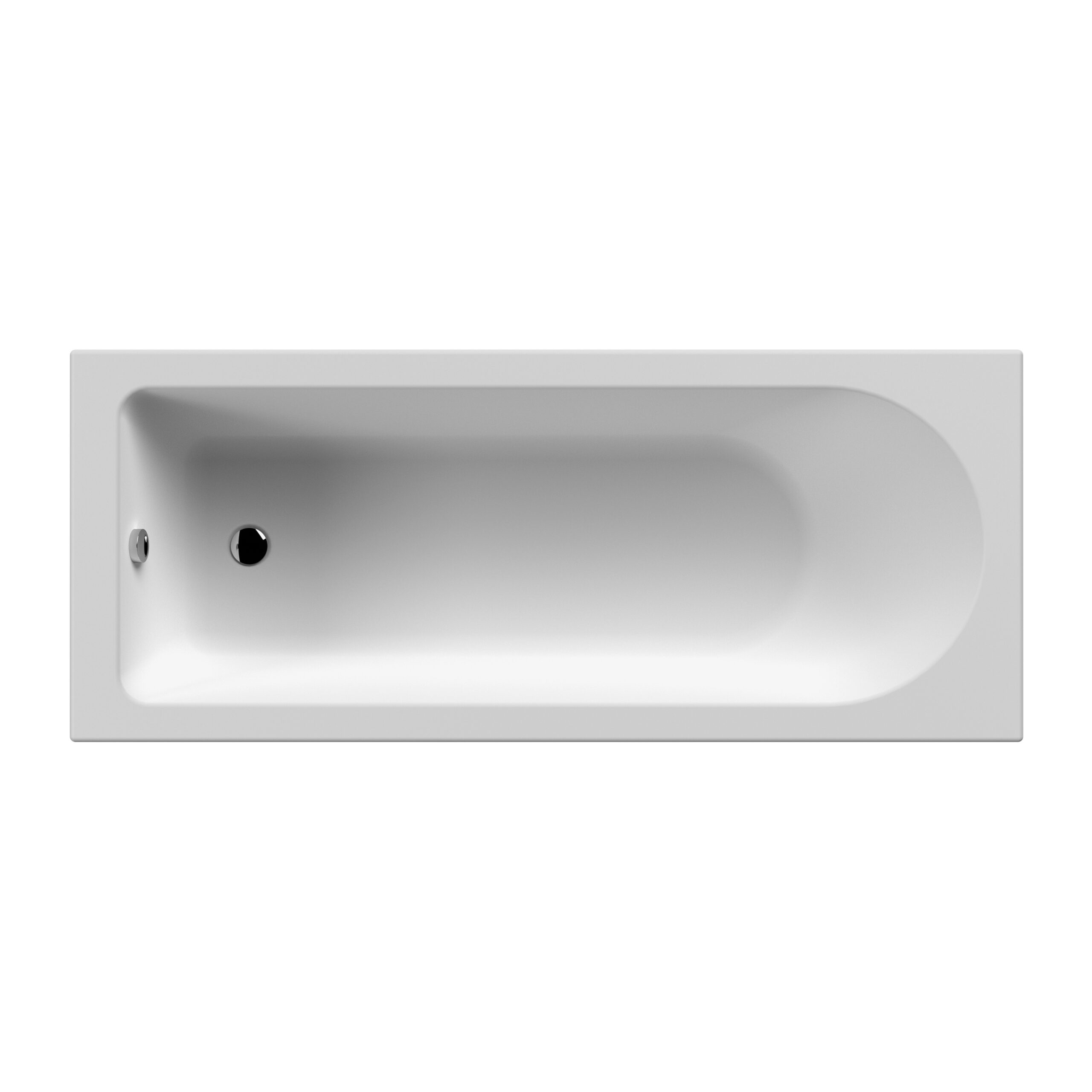 Nuie Standard Single Ended Bath 1800 x 800mm NBA614
