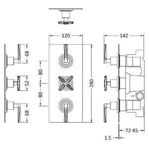 Nuie-Triple-Thermostatic-Shower-Valve-With-Diverter-CLL3023-3