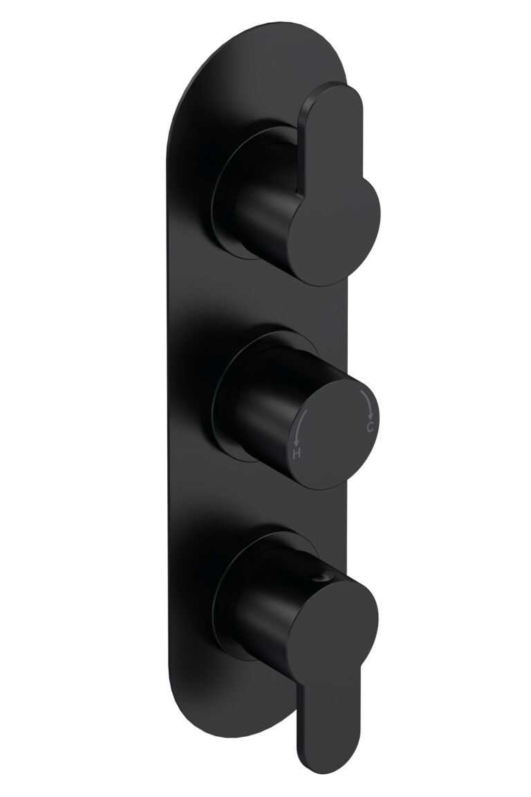 Nuie Triple Thermostatic Valve With Diverter ARV4TR03