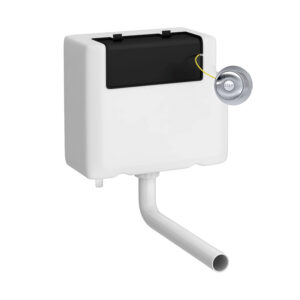 Nuie Universal Access Cistern & Chrome Traditional Flush Plate XTY8T01B