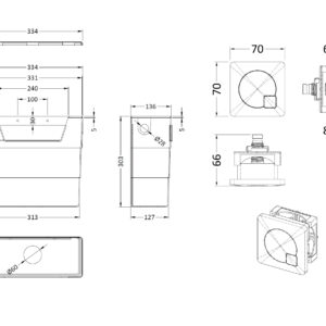 Nuie-Universal-Access-Cistern-Gun-Metal-Square-Flush-Plate-XTY6M04-3