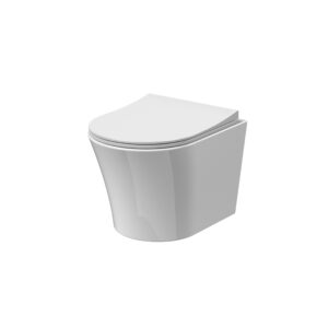 Nuie Wall Hung Pan & Soft Close Seat NCG341