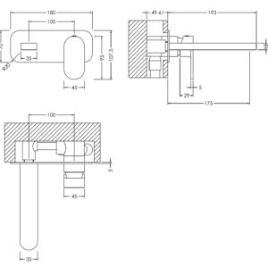 Nuie-Wall-Mounted-2-Tap-Hole-Basin-Mixer-With-Plate-BIN428-3