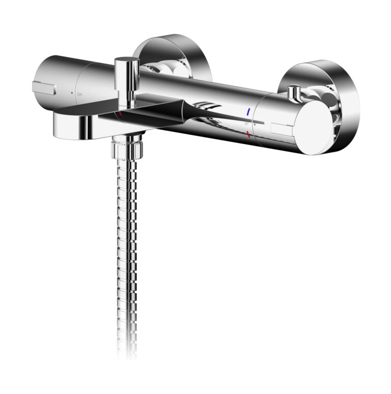 Nuie Wall Mounted Thermostatic Bath Shower Mixer BIN005