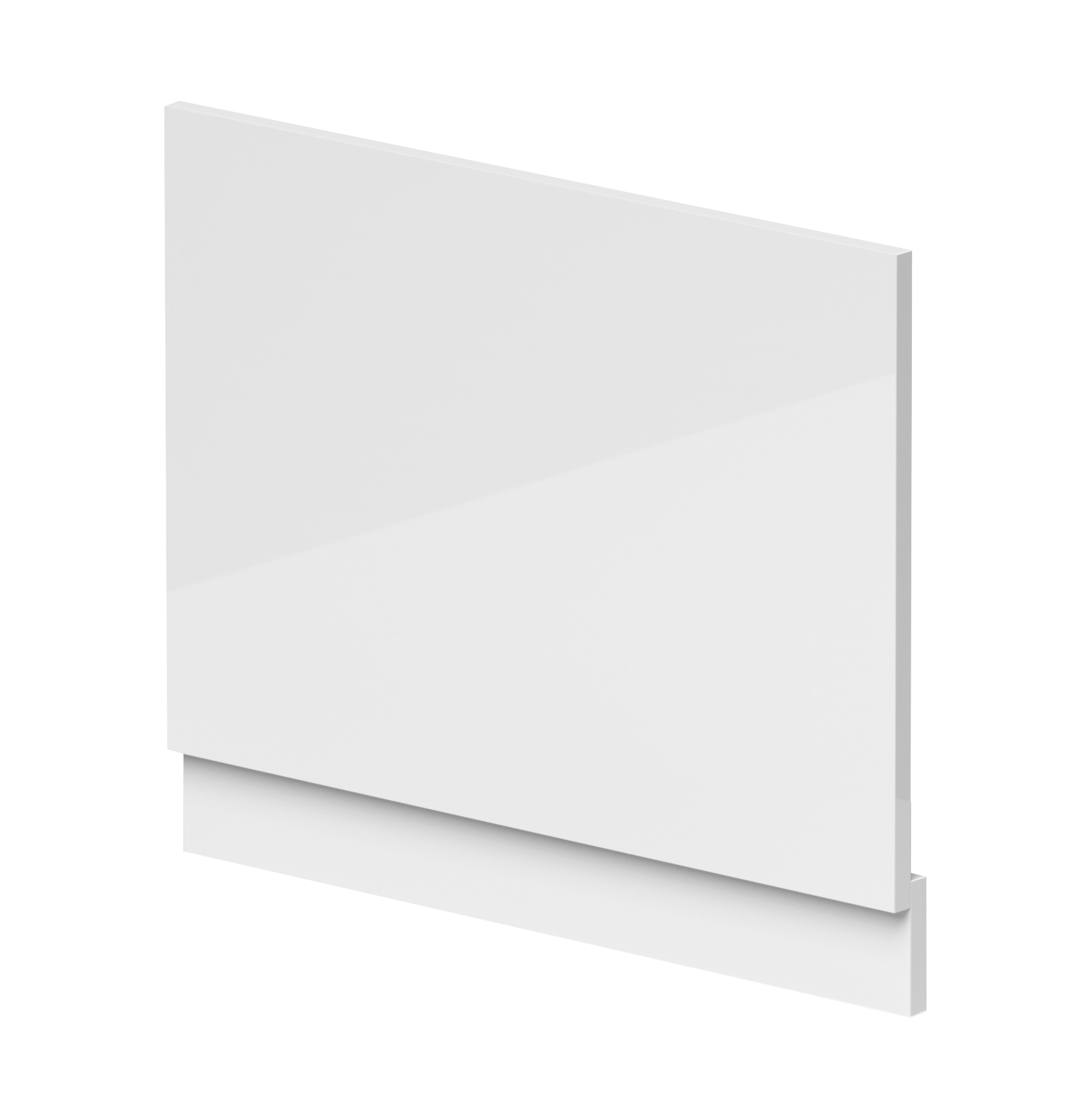 Nuie Waterproof Shower Bath End Panel (700mm) BPR111W