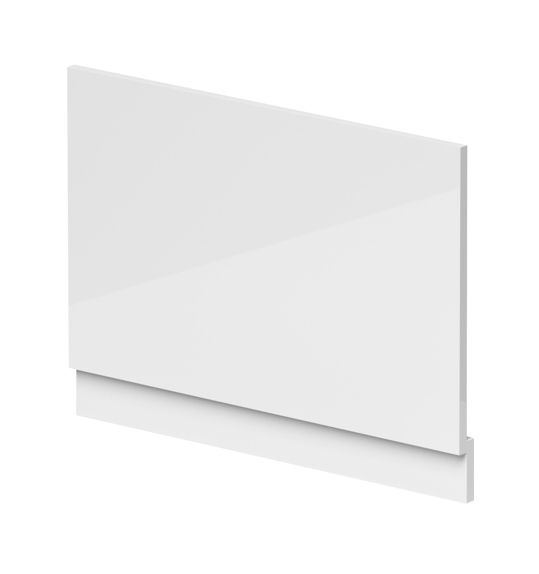 Nuie Waterproof Shower Bath End Panel (800mm) BPR113W