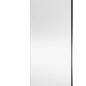 Nuie Wetroom Screen 1100x1850x8mm - Brushed Pewter WRSCGM011