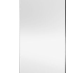 Nuie Wetroom Screen 1400x1850x8mm - Brushed Pewter WRSCGM014