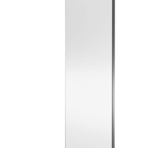 Nuie Wetroom Screen 760x1850x8mm - Brushed Pewter WRSCGM076