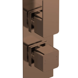Nuie Windon Twin Thermostatic Valve with Diverter WIN15TW02